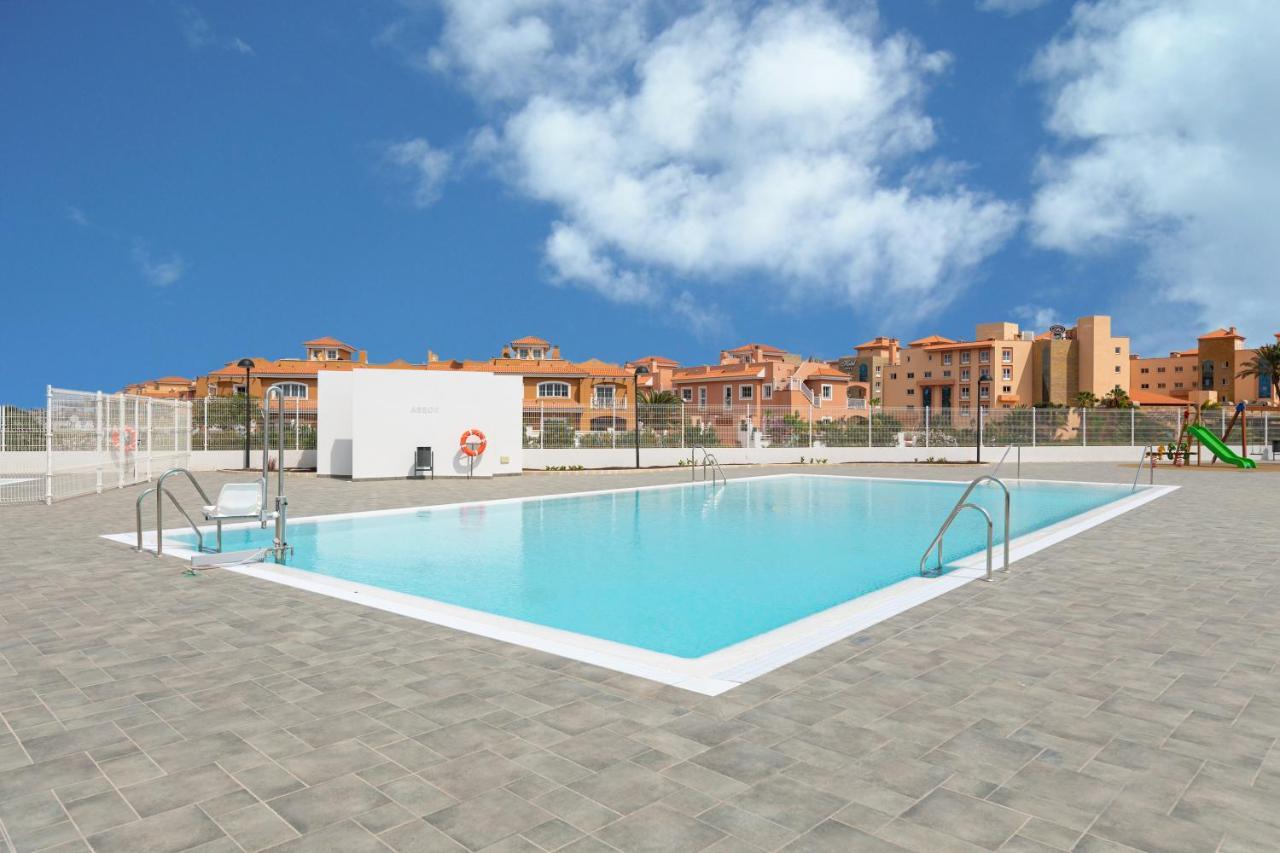 Homeforguest Flat With Large Terrace In Modern Residential Complex With Swimming Pool Caleta de Fuste Extérieur photo